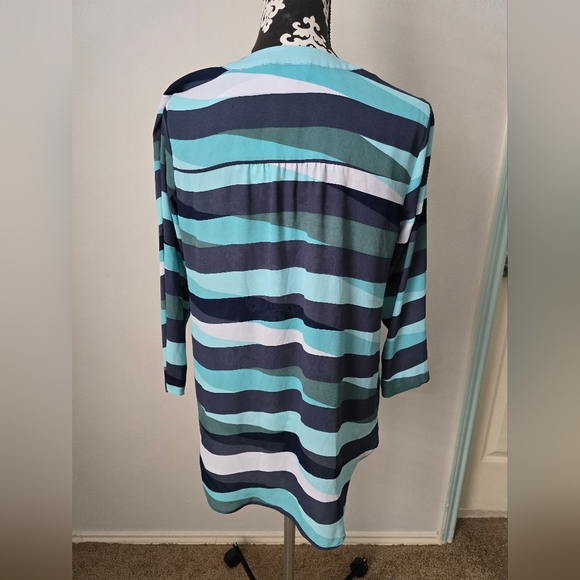 ANA striped blouse Size M - Picture 6 of 13